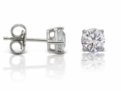 Martini vs Basket Setting Diamond Earrings