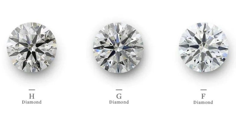 F vs G Color Diamond